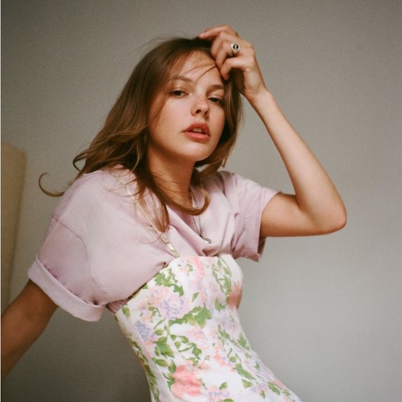 MINI DRESS WITH STRAIGHT NECKLINE AND ADJUSTABLE SPAGHETTI STRAPS - Picture 3 of 9